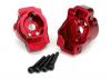 Traxxas Portal drive axle mount rear 6061-T6 Aluminium (red-anodized) (left and right)/ 2.5x16 CS (4)
