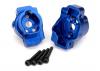 Traxxas Portal drive axle mount rear 6061-T6 Aluminium (blue-anodized) (left and right)/ 2.5x16 CS (4)