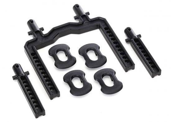 Traxxas Body mounts front rear (fits 8311 body) (2)
