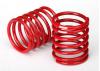 Traxxas Spring Shock (red) (2.8 rate white stripe) (2)