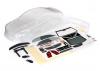 Traxxas Body Cadillac CTS-V (clear requires painting)/ decal sheet (includes side mirrors spoiler mounting hardware)