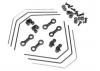 Traxxas Sway bar kit 4-Tec 2.0 (front and rear) (includes front and rear sway bars and adjustable linkage)