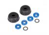 Traxxas Double seal kit GTR Shocks (x-rings (4)/ 4x6x0.5mm PTFE-coated washers (2)/ bottom caps (2) (renews 2 Shocks)