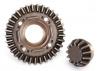 Traxxas Ring gear differential/ pinion gear differential (rear)