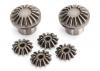 Traxxas Gear set differential (front) (output gears (2)/ spider gears (4)