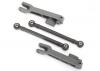 Traxxas Linkage sway bar rear (2) (assembled with hollow balls)/ sway bar arm (left right)