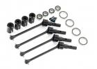 Traxxas Driveshafts steel constant-velocity (assembled) front or rear (4) (8654 8654G or 8654R required for a complete set) ** CLEARANCE **