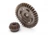 Traxxas Ring gear differential/ pinion gear differential (rear)
