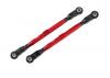 Traxxas Toe links Wide MAXX (TUBES 6061-T6 Aluminium (red-anodized)