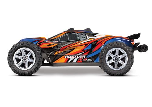 Traxxas Rustler 4X4 VXL - Orange