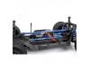 Traxxas Chassis Brace Kit, Green (fits Rustler 4X4 and Slash 4X4 equipped with Low-CG chassis)