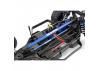 Traxxas Chassis Brace Kit, Green (fits Rustler 4X4 and Slash 4X4 equipped with Low-CG chassis)