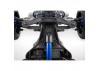 Traxxas Chassis Brace Kit, Red (fits Rustler 4X4 and Slash 4X4 equipped with Low-CG chassis)