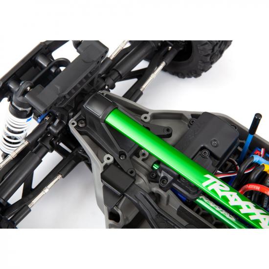Traxxas Chassis Brace Kit, Red (fits Rustler 4X4 and Slash 4X4 equipped with Low-CG chassis)