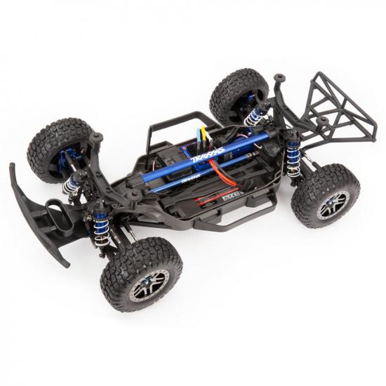 Traxxas Chassis Brace Kit, Red (fits Rustler 4X4 and Slash 4X4 equipped with Low-CG chassis)