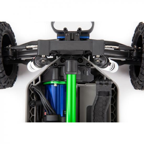 Traxxas Chassis Brace Kit, Blue (fits Rustler 4X4 and Slash 4X4 equipped with Low-CG chassis)