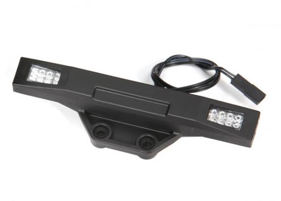 Traxxas Bumper, Rear (with LED Lights) (Replacement For 9036 Rear Bumper)