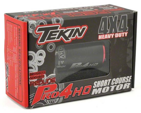 Tekin Pro4 HD BL, 2Y 1850kv, 500, 5mm shaft