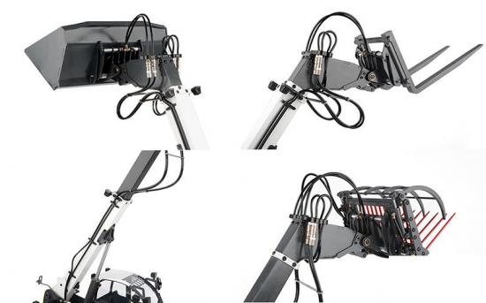 RC4WD 1:14 Grabber Telescopic Hydraulic RC Forklift RTR RC4WD