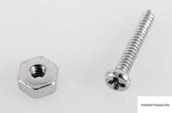 RC4WD 1mm x 6mm Machine Screw and Nut