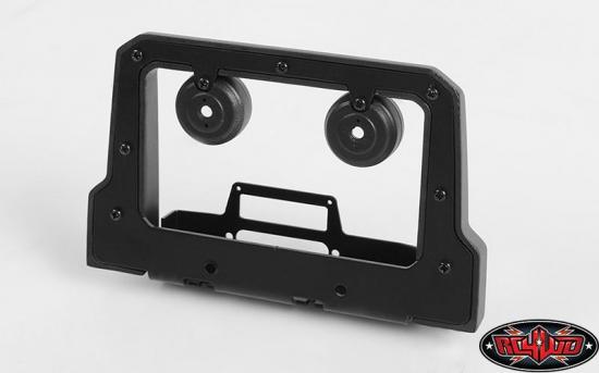 RC4WD Functional Metal Light & Winch Bumper for Land Rover Defender D90