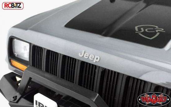RC4WD Metal Emblem Set for Axial SCX10 XJ (Silver)