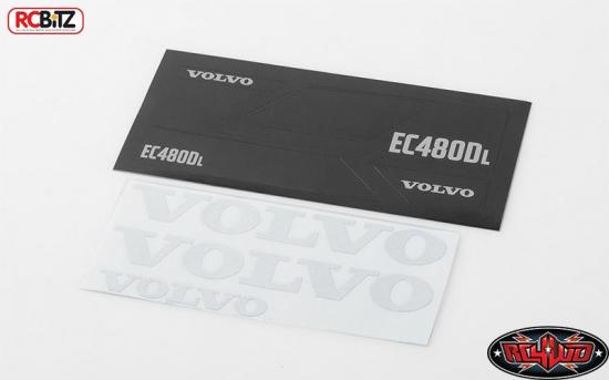 RC4WD Volvo Decal Sheet Set for 1:14 Earth Digger 360L