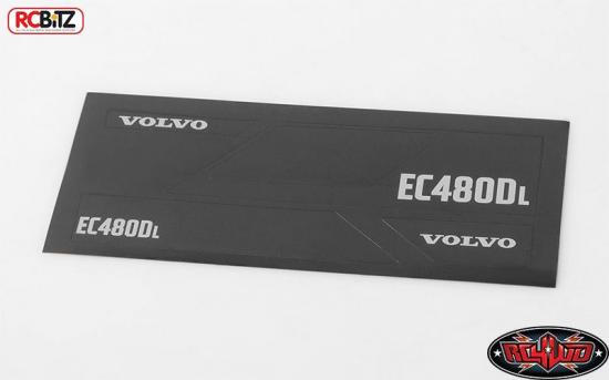 RC4WD Volvo Decal Sheet Set for 1:14 Earth Digger 360L