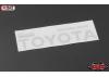 RC4WD Metal Rear Emblem for TF2 Mojave Body (White)