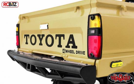 RC4WD Metal Vintage Rear Emblem for TF2 Mojave Body (Black)