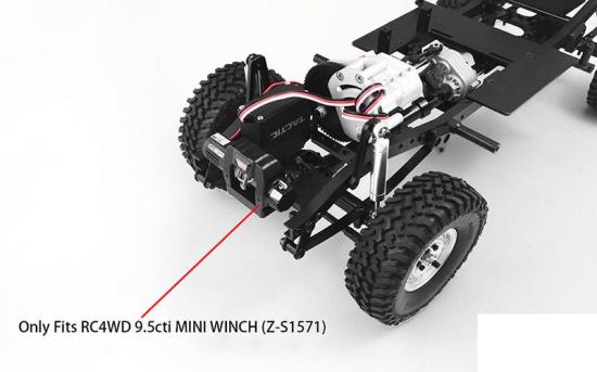 RC4WD Kangaroo Front Bumper for Mojave II 2/4 Door Body Set (Black) RC4WD