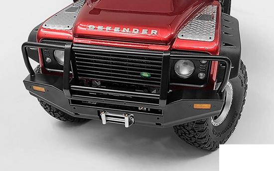 RC4WD Metal Front Winch Bumper for Traxxas TRX-4 Land Rover Defender D110 RC4WD