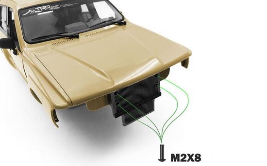 Radiator Guard for 1985 Toyota 4Runner Hard Body RC4WD