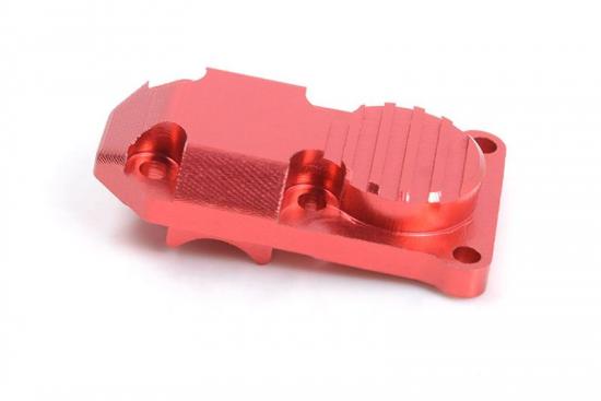 Micro Series Diff Cover for Axial SCX24 1/24 RTR (Red) RC4WD