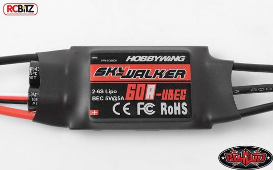 RC4WD Earth Digger 4200XL High Voltage Brushless ESC 60amp RC4WD Excavator