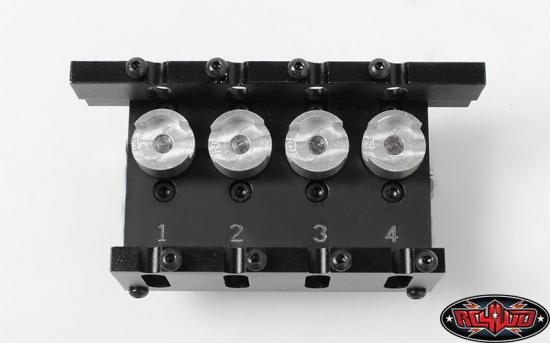 RC4WD Hydraulic servo Valve Block V1.5 4 way 4200XL Digger Excavator RC4WD
