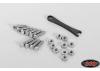 RC4WD Ultra Scale Hardened Steel Driveshaft Nuts Bolts & Wrench x10 RC4WD