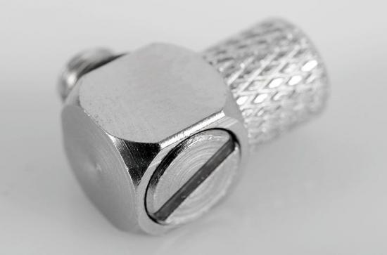 RC4WD Hydraulic Connector M5 x 4mm Tube (90deg)