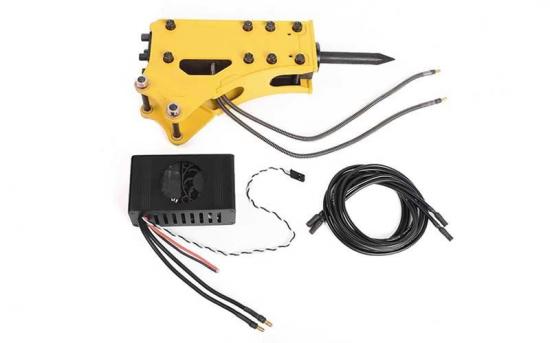 RC4WD Breaker / Hammer Accessory for 1:14 Scale RTR Earth Digger 360L Hydraulic Excavator (Yellow) RC4WD