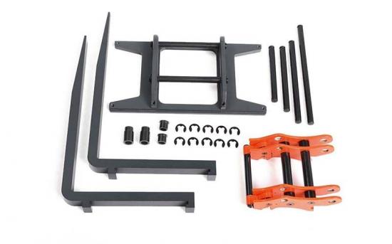 RC4WD Quick Connect Pallet Fork Attachment for 1:14 Scale Earth Mover 870K Hydraulic Wheel Loader RC4WD