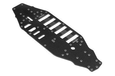 XRay T2 Chassis 3.5mm Graphite - Extra-Thick - Foam-Spec