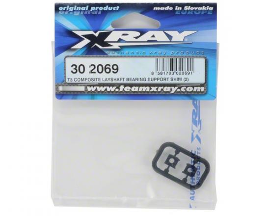 XRay T3 Composite Layshaft Bearing Support Shim (2)