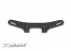 XRay T4 Shock Tower Front 3.0mm Graphite