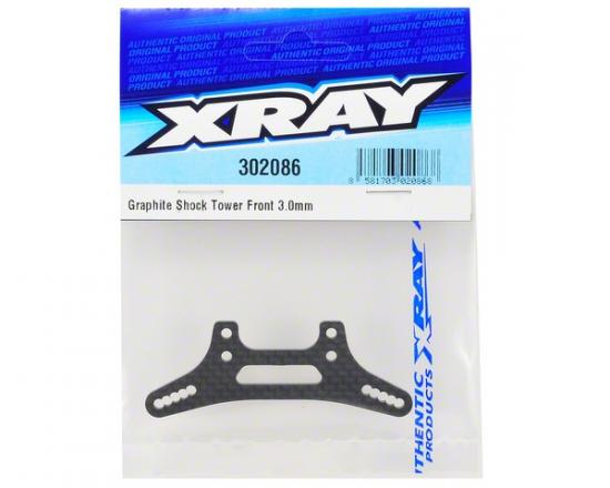 XRay Shock Tower Front - Graphite 3.0mm