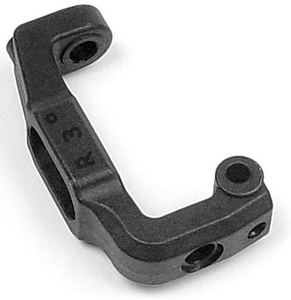 XRay Composite C-Hub Front Block, Right - Hard - Caster 3 Degree