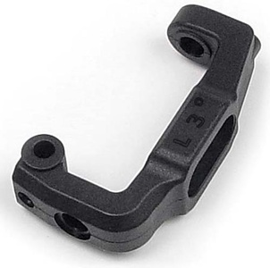 XRay Composite C-Hub Front Block, Left - Hard - Caster 3 Degree