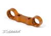 XRay Aluminium Steering Plate For Dual Servo Saver - Orange