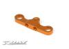 XRay T4 Aluminium Steering Plate 8mm For Dual Servo Saver - Orange