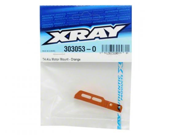 XRay T4 Aluminium Motor Mount - Orange