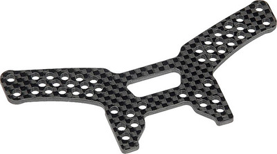 XRay Ultra-Tune Shock Tower Rear - 2.5 mm Graphite